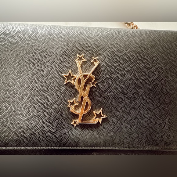 YSL Stars Monogram Wallet on Chain - Picture 4 of 8